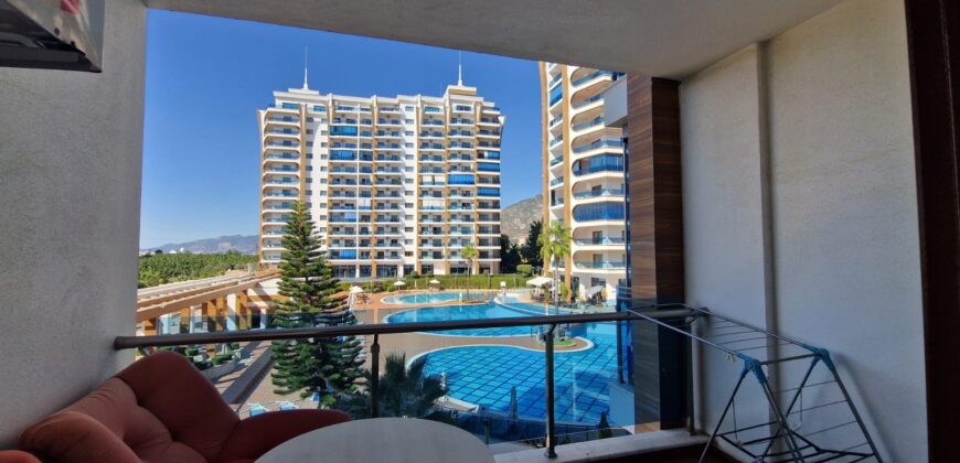 ALANYA MAHMUTLARDA KİRALIK 1+0 EŞYALI DAİRE 280 €