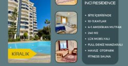 ALANYA MAHMUTLARDA KİRALIK 4+1 EŞYALI REZİDENCE 800 €