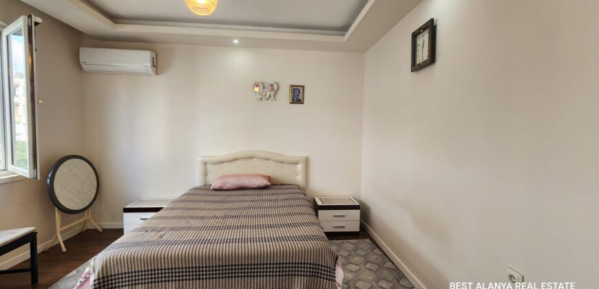 ALANYA MAHMUTLARDA KİRALIK 1+1 EŞYALI DAİRE 12.000 TL