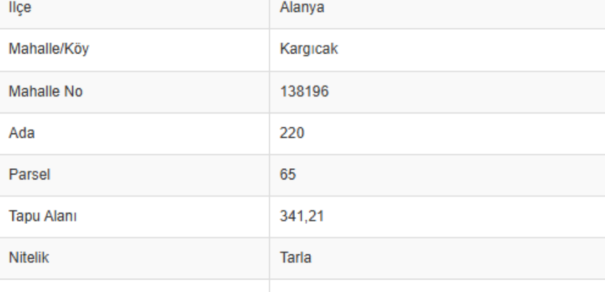 KUMÇUKURU KARGICAK 341M2 DENİZ ŞEHİR DOĞA MANZARA 1.850.000TL