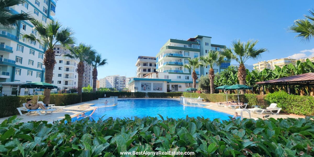 ANGEL HOMS A-3 BLOK MAHMUTLAR ALANYA 1+1 EŞYALI KİRALIK 350€