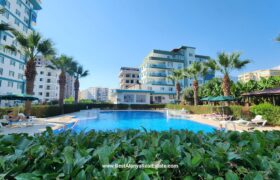 ANGEL HOMS A-3 BLOK MAHMUTLAR ALANYA 1+1 EŞYALI KİRALIK 350€