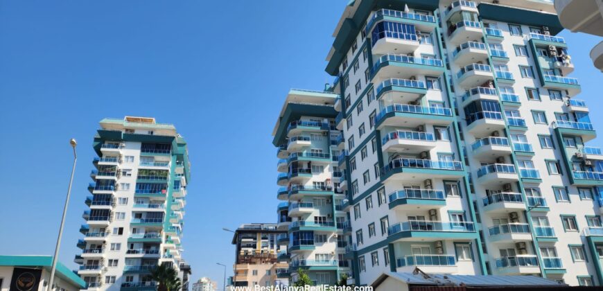 ANGEL HOMS A-3 BLOK MAHMUTLAR ALANYA 1+1 EŞYALI KİRALIK 350€