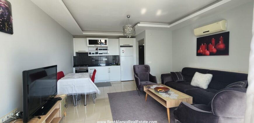 ANGEL HOMS A-3 BLOK MAHMUTLAR ALANYA 1+1 EŞYALI KİRALIK 350€