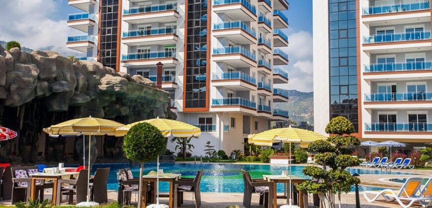 : ALANYA ÇIPLAKLI ANHOTHER WORT 2+1 EŞYALI KİRALIK DAİRE 20.000TL