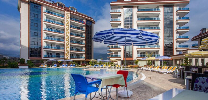 : ALANYA ÇIPLAKLI ANHOTHER WORT 2+1 EŞYALI KİRALIK DAİRE 20.000TL