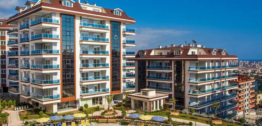 : ALANYA ÇIPLAKLI ANHOTHER WORT 2+1 EŞYALI KİRALIK DAİRE 20.000TL