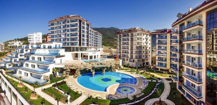 : ALANYA ÇIPLAKLI ANHOTHER WORT 2+1 EŞYALI KİRALIK DAİRE 20.000TL