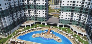 ALANYA MAHMUTLARDA KİRALIK 1+1 EŞYALI DAİRE 550 €