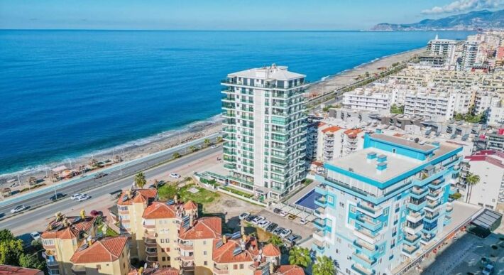 ALANYA MAHMUTLAR KİRALIK 1+1 EŞYALI DAİRE 300 €