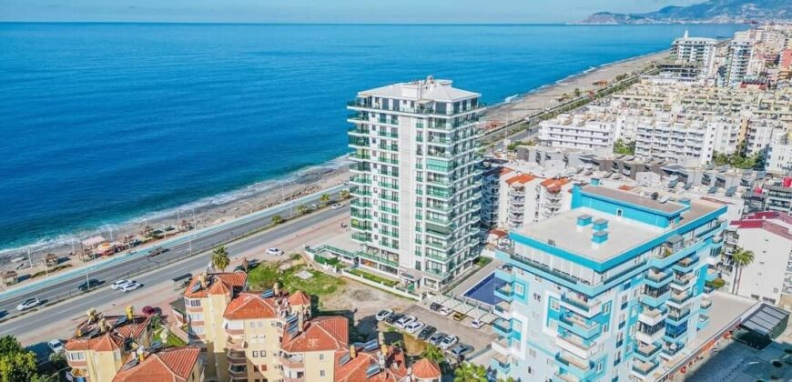 ALANYA MAHMUTLAR KİRALIK 1+1 EŞYALI DAİRE 300 €