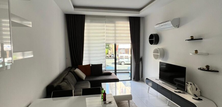 ALANYA MERKEZ GÜLLERPINARI 1+1 EŞYALI KİRALIK DAİRE 18.000TL