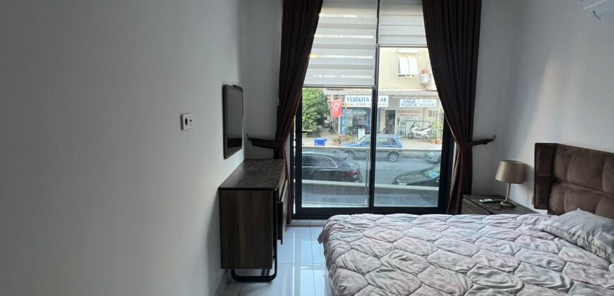 ALANYA MERKEZ GÜLLERPINARI 1+1 EŞYALI KİRALIK DAİRE 18.000TL