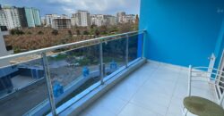 1286- MAHMUTLAR MERKEZDE BLUE TOWER REZİDANSTA 1+1 EŞYALI KİRALIK DAİRE 400 €