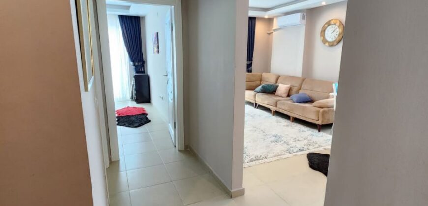 ALANYA MAHMUTLAR SALI PAZARI KİRALIK 1+1 EŞYALI DAİRE 550 €