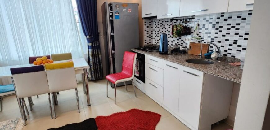 ALANYA MAHMUTLAR SALI PAZARI KİRALIK 1+1 EŞYALI DAİRE 550 €