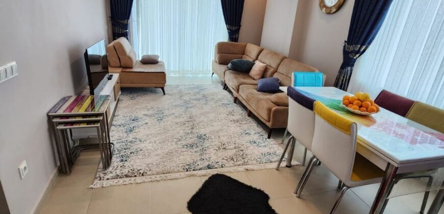 ALANYA MAHMUTLAR SALI PAZARI KİRALIK 1+1 EŞYALI DAİRE 550 €