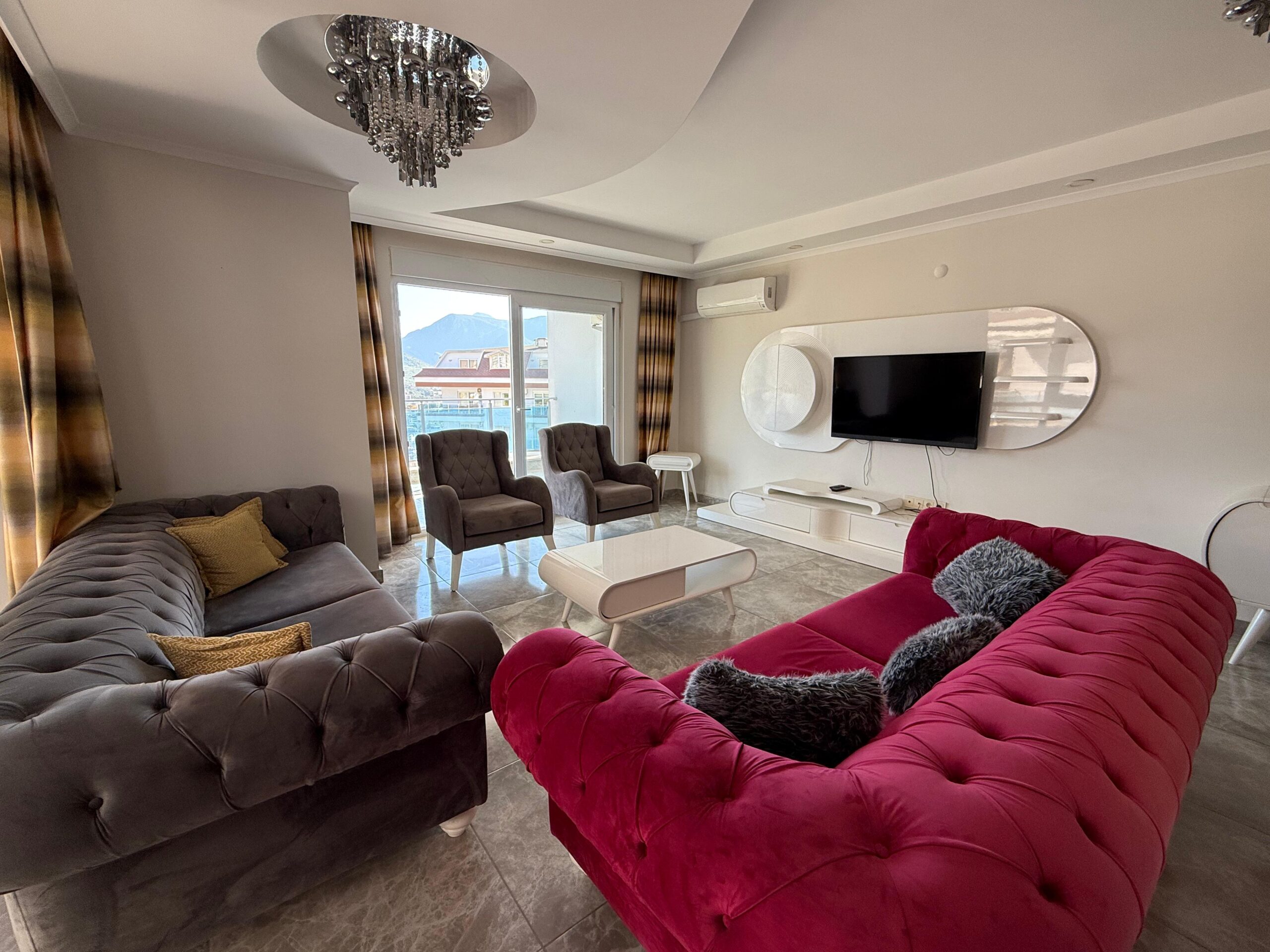 ALANYA ÇIPLAKLI ANHOTHER WORT 2+1 ULUTRA LUX EŞYALI KİRALIK DAİRE