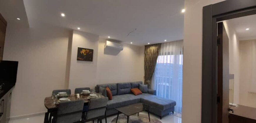 ALANYA MAHMUTLARDA KİRALIK 1+1 EŞYALI DAİRE 550 €